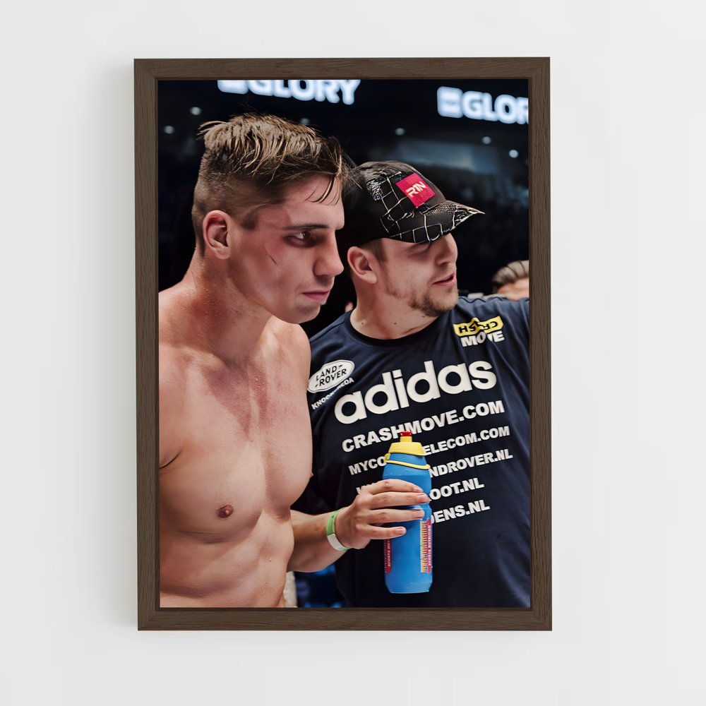 Poster L'Homme de la Soirée – affiche Kick-boxing (vue 5)
